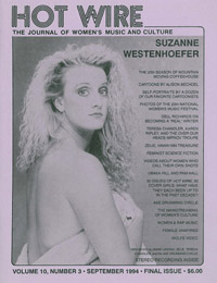 HOT WIRE - Suzanne Westenhoefer Cover